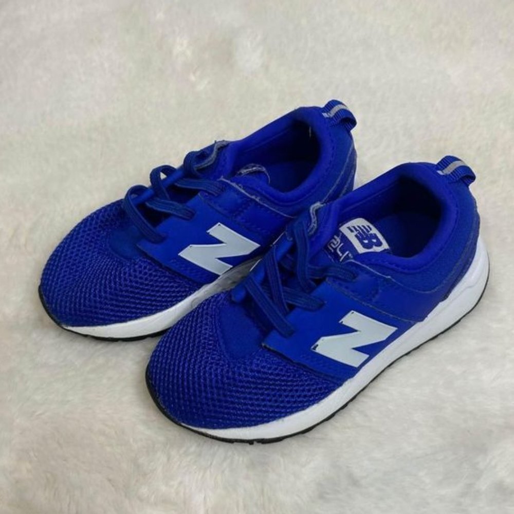 New Balance Kids Sneakers - Blue and White